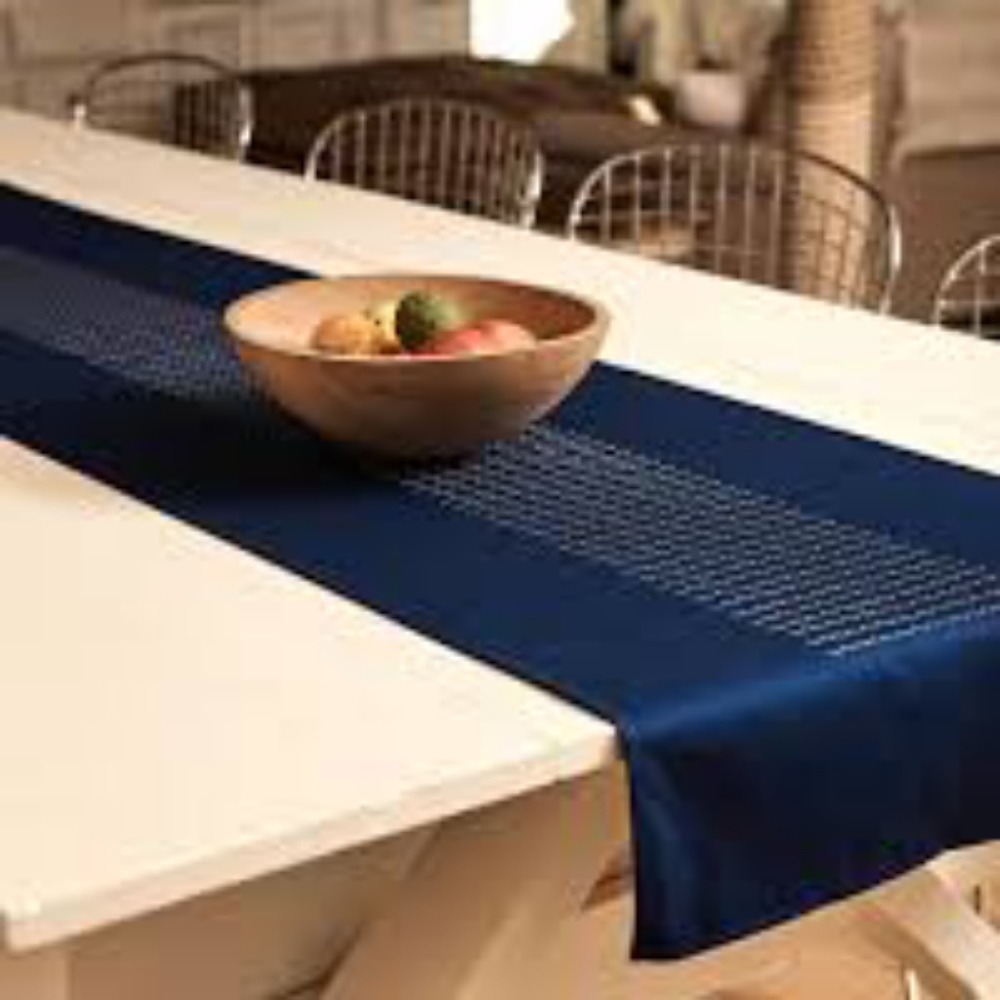 Blue Table Runner